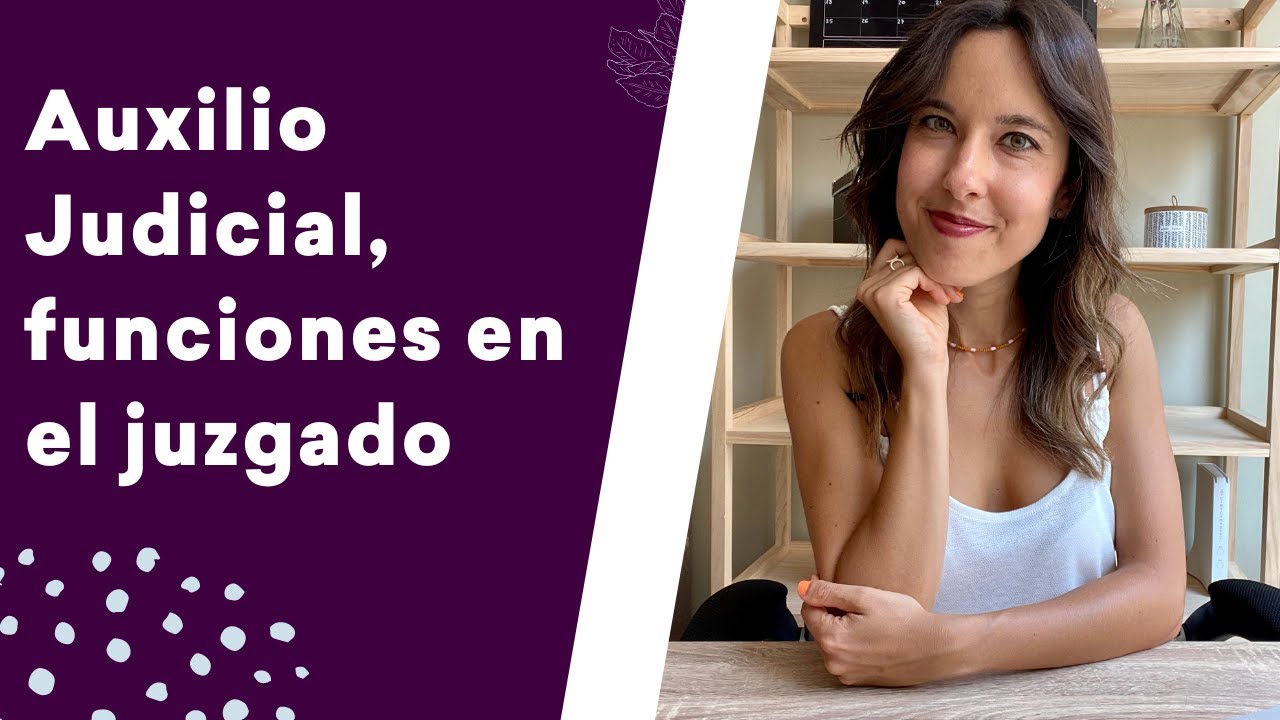 auxilio judicial en que consiste el trabajo