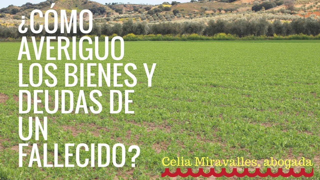 como saber deudas de un fallecido