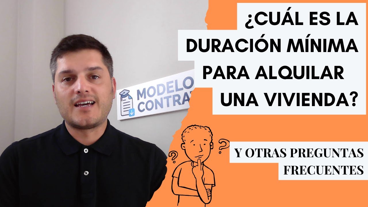 duración del contrato de arrendamiento de vivienda