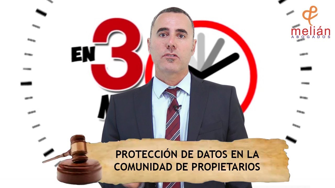 ley de proteccion de datos comunidad de propietarios