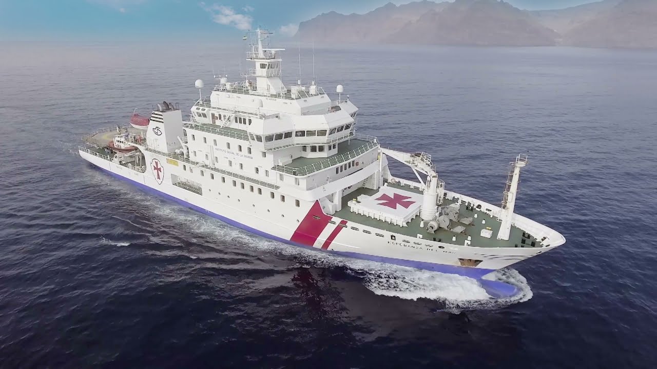 posición actual del buque esperanza del mar