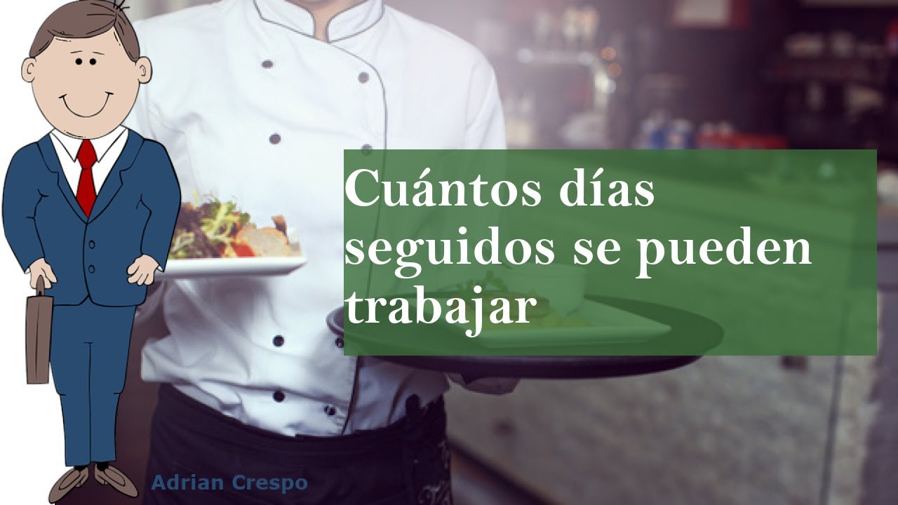 es legal trabajar 12 días seguidos