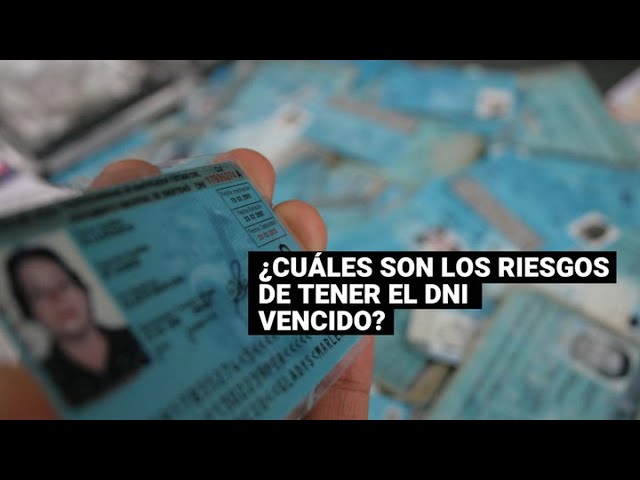 con dni vencido se puede viajar