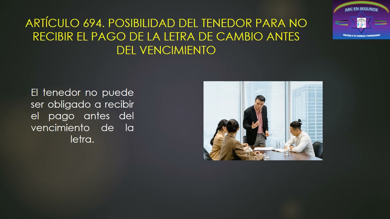 letra de cambio codigo de comercio