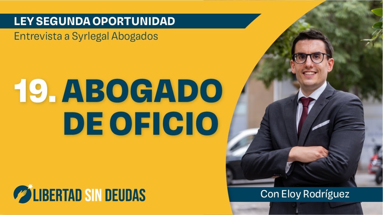 ley segunda oportunidad abogado de oficio