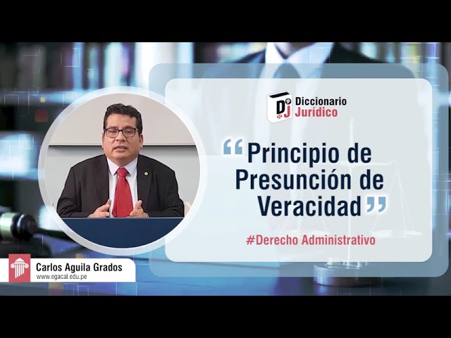presunción de veracidad no es absoluta