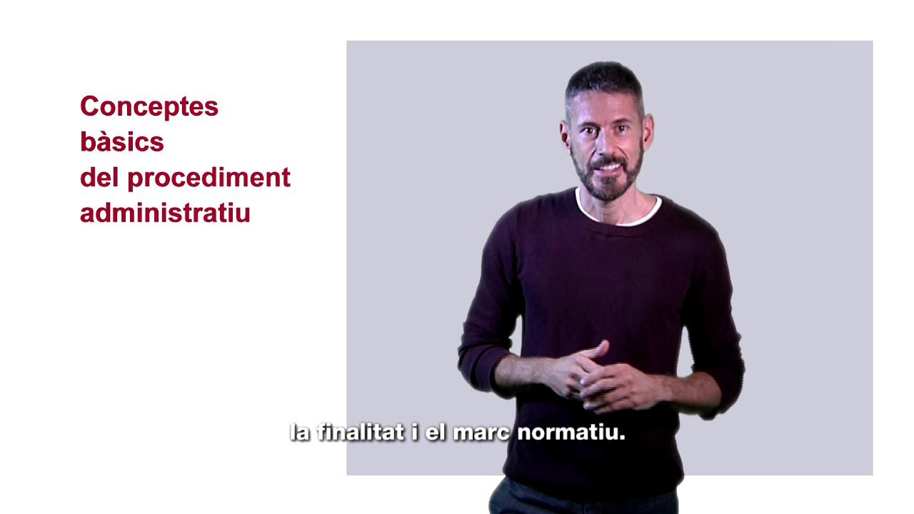 procediment administratiu comú de les administracions públiques