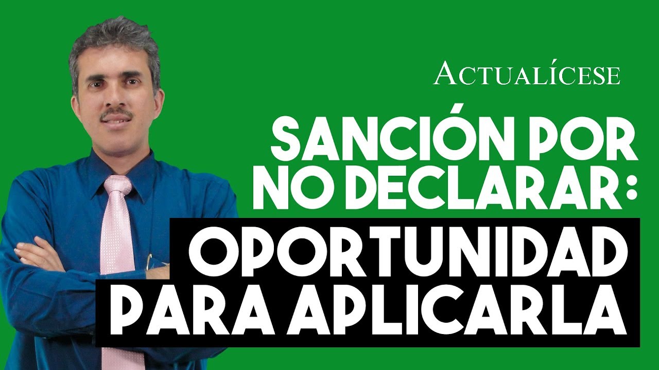 sanción por no liquidar impuesto sucesiones