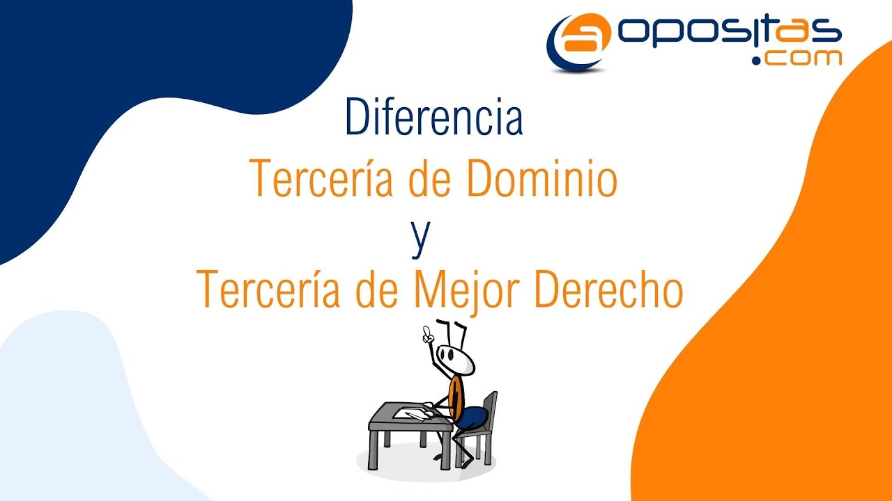 terceria de dominio y de mejor derecho